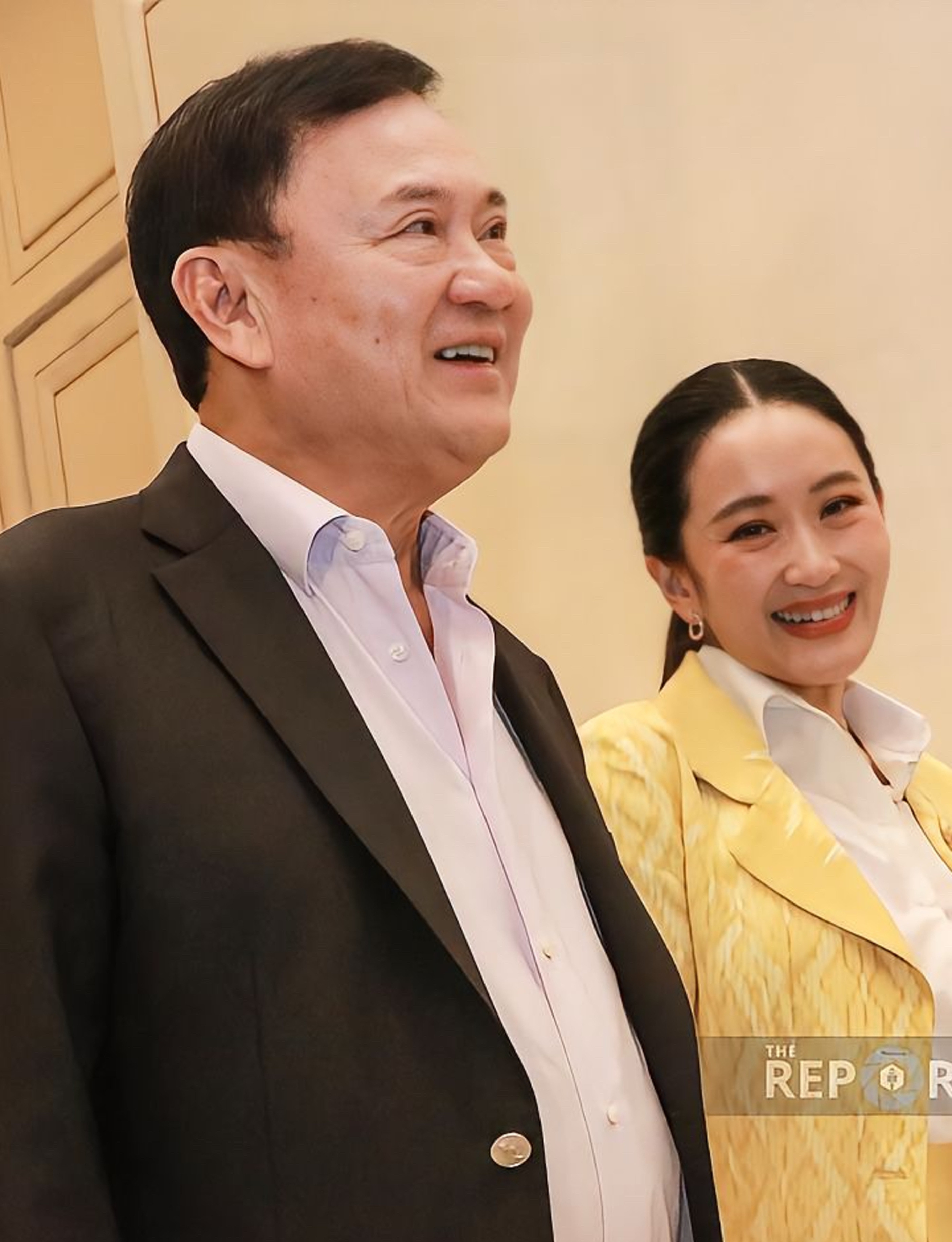 他信撑腰女儿，父爱满满真给力他信总理带着宝贝女儿佩通坦去