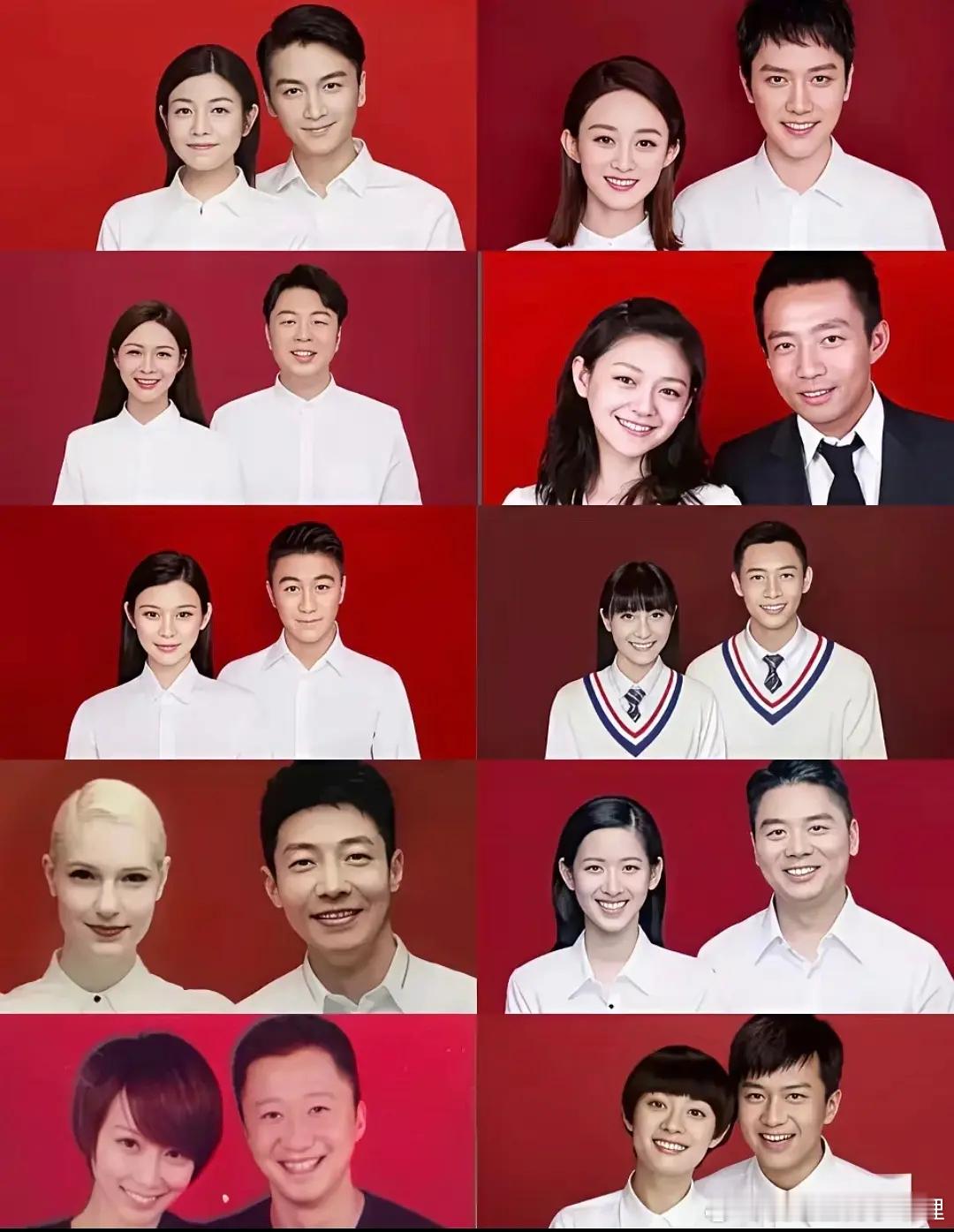 内🐟结婚照，谁的最幸福？