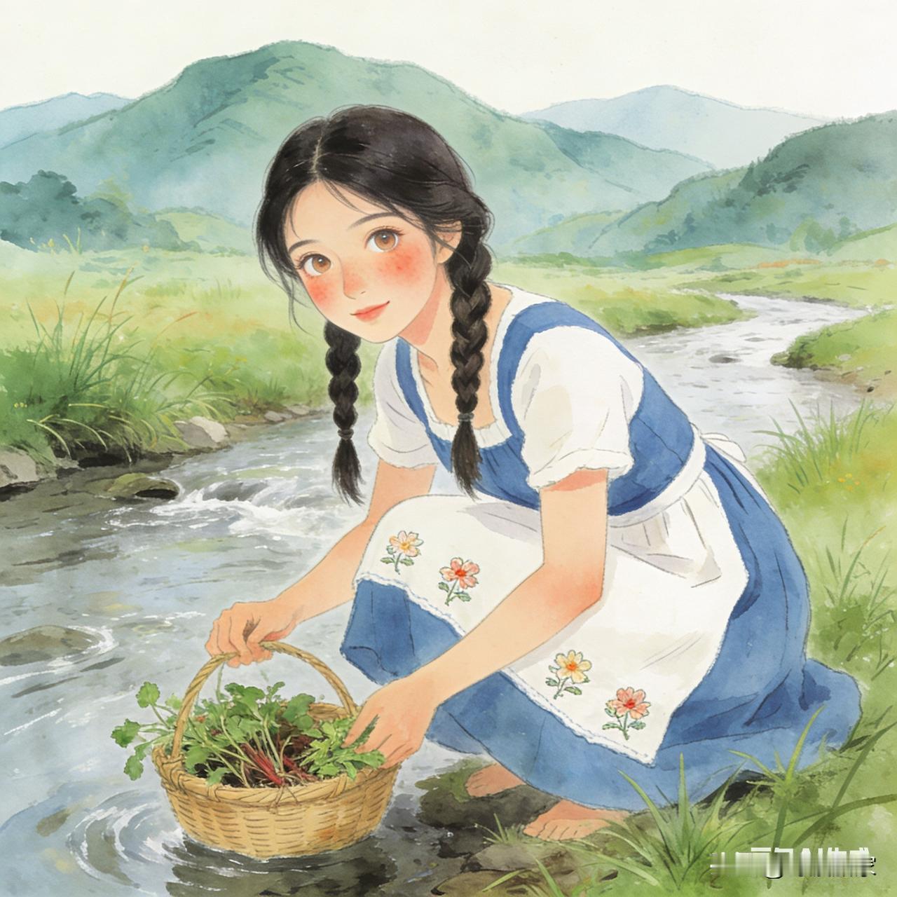 多年前，我们村里有位刚过门不久的媳妇，她的丈夫不幸在河里溺水身亡。婆婆悲