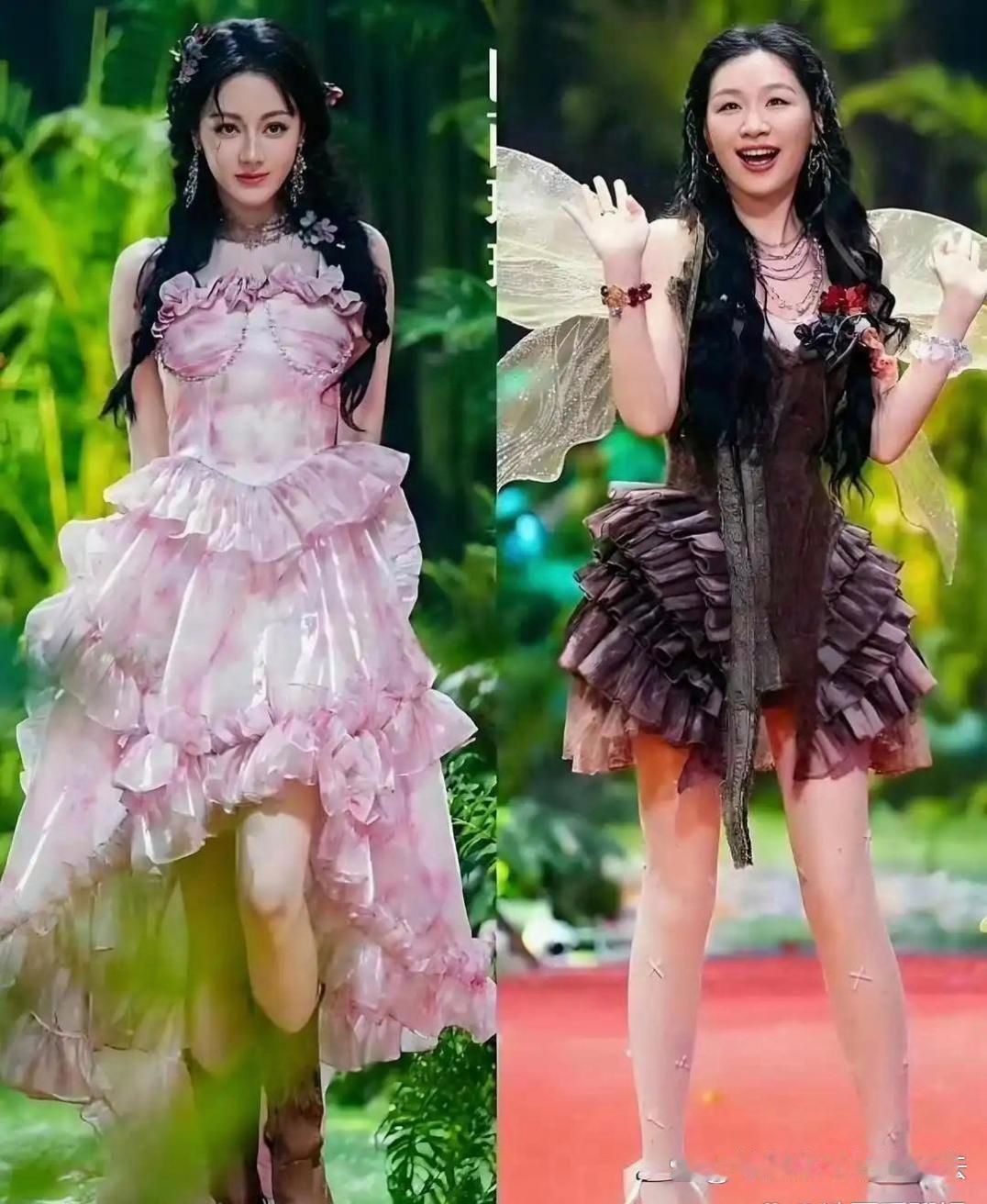 迪丽⁠热巴和金‎﻿靖是不是穿⁠⁠‍错鞋了？我‌帮她们俩换了﻿一下‍，⁠‌﻿瞬间‎