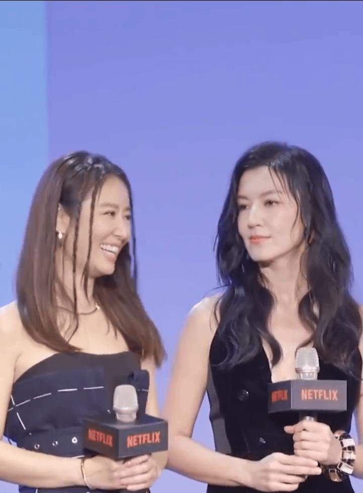 真的不是ai生成的，感觉林心如和其他女明星同台就没赢过！她这个变脸有些太过于