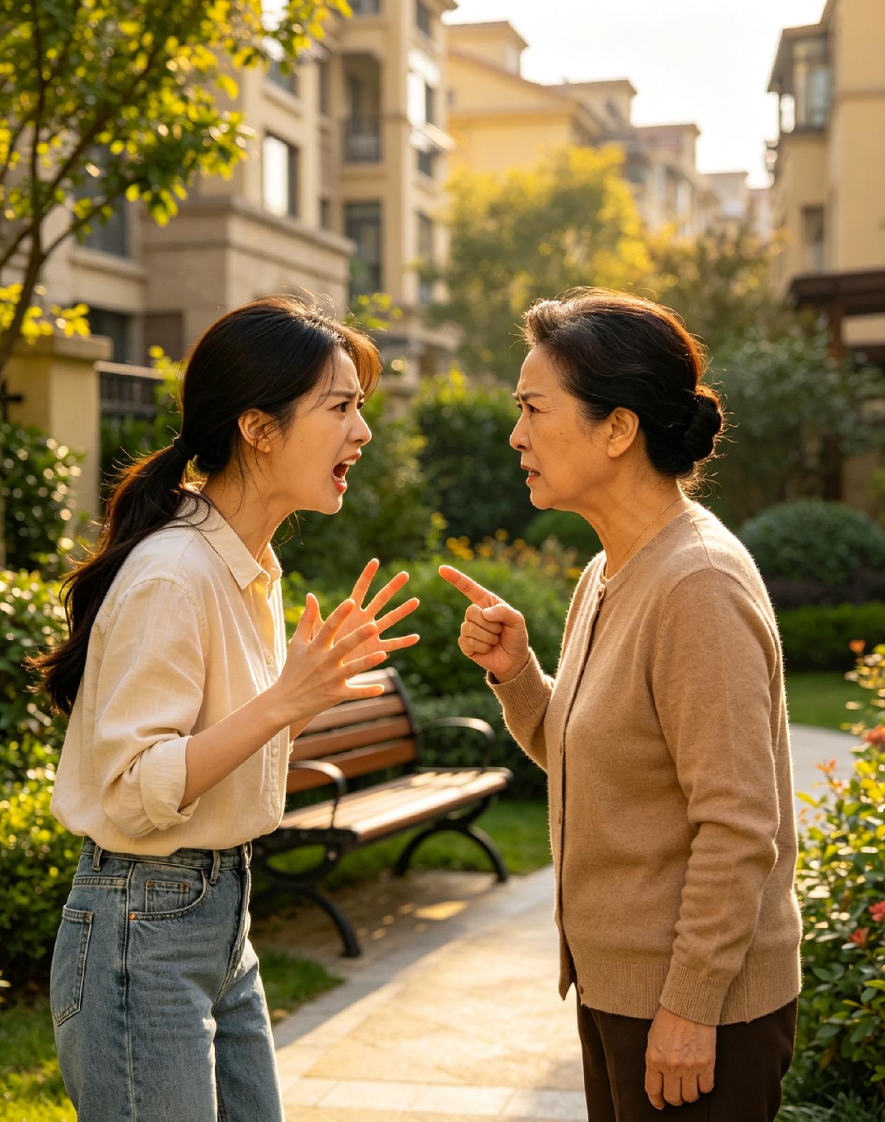 我认识一个阿姨，她跟儿媳妇不对付，原因是儿媳妇的做法寒了她的心。儿媳妇与她儿子