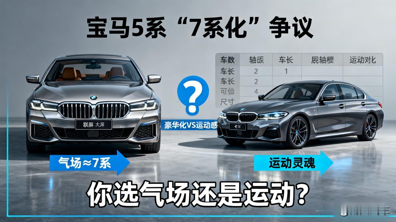全新一代宝马5系，怎么越来越像7系了？新5系官图发布，这大鼻孔、这内饰