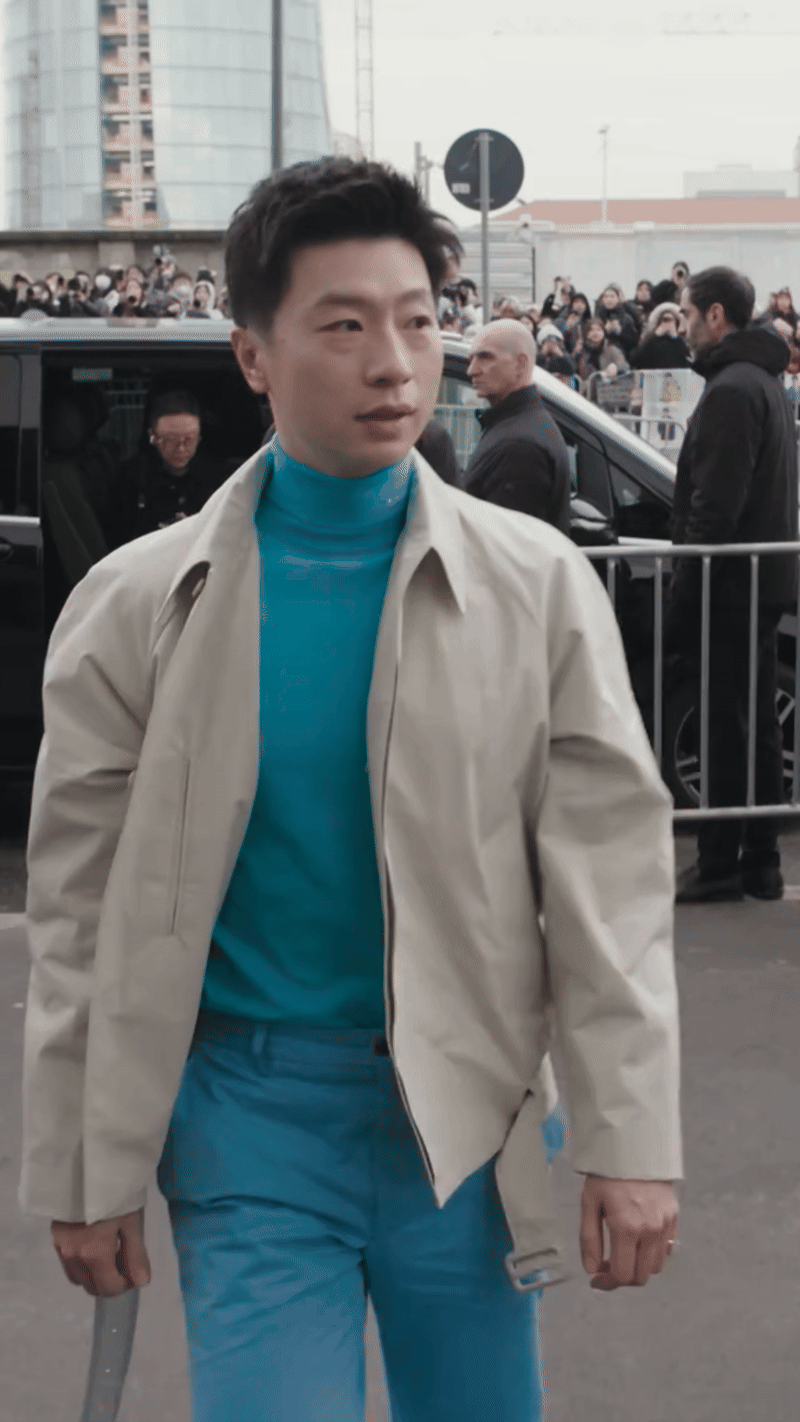 prada代言人马龙PradaTikTok下车的马龙