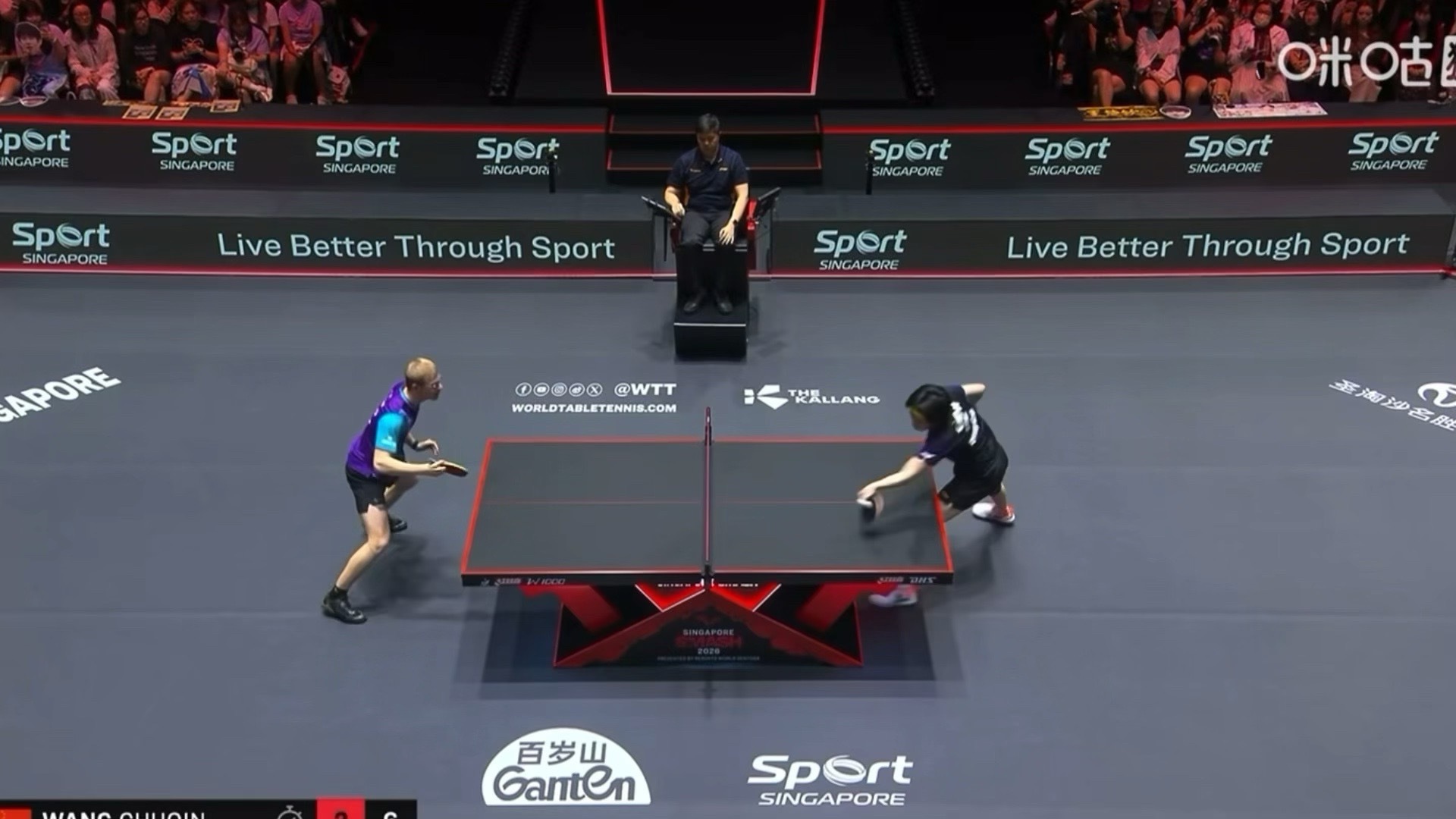 王楚钦vsF勒布伦楚帝牛