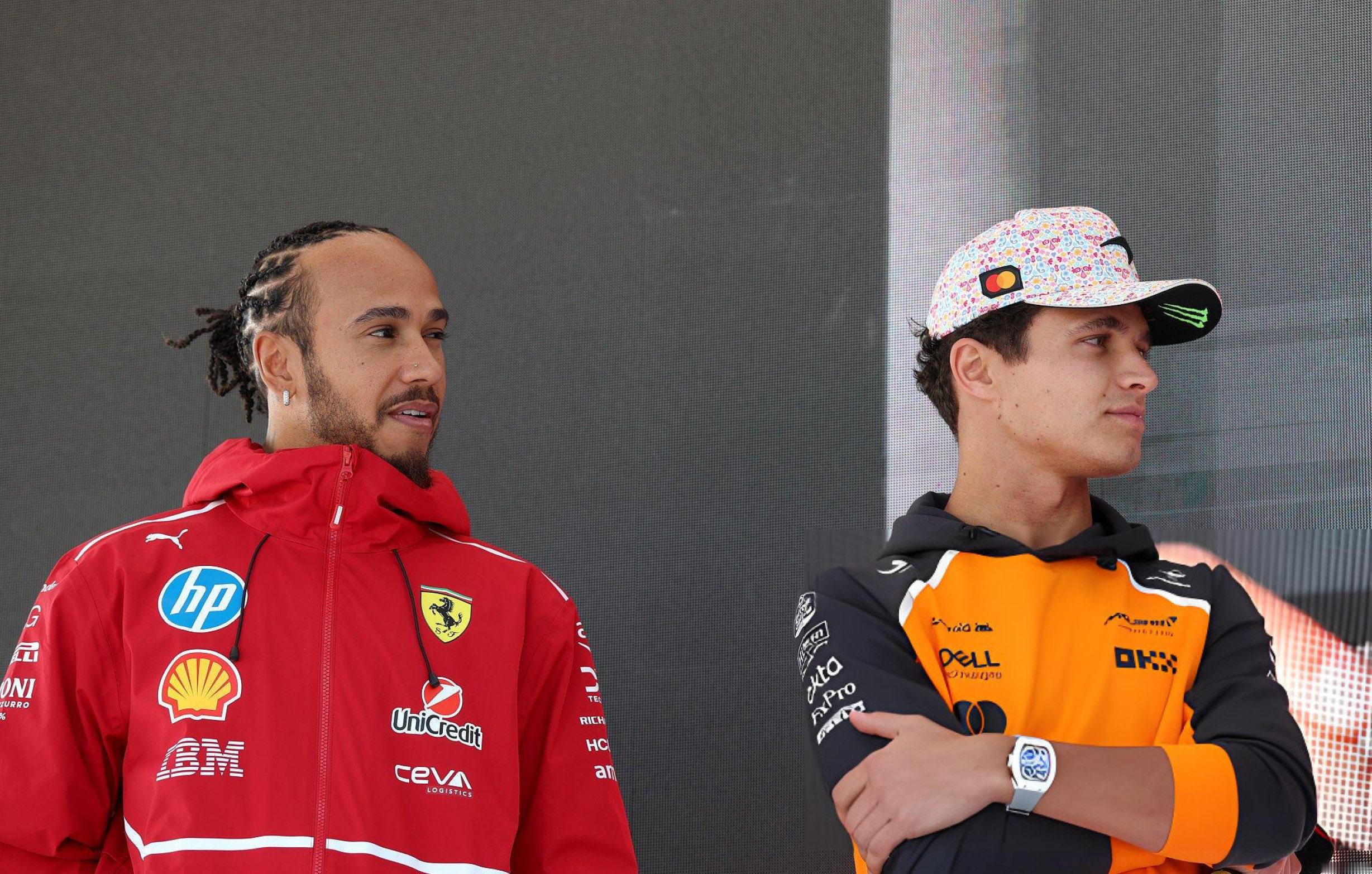 汉密尔顿谈到21年和维斯塔潘争夺的经历，并表示：皮亚斯特里和诺里斯必须全力以赴，