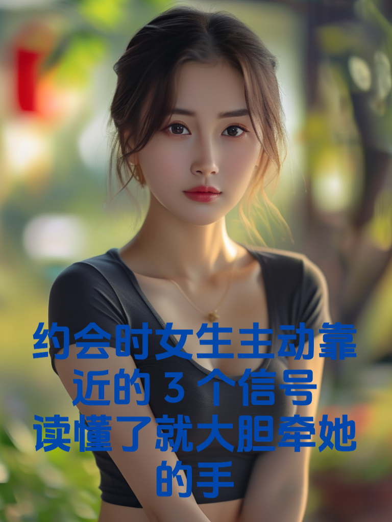 会时女生主动靠近的3个信号，读懂了就大胆牵她的手
