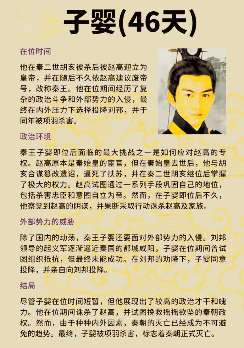 中国历史在位最短的五位皇帝