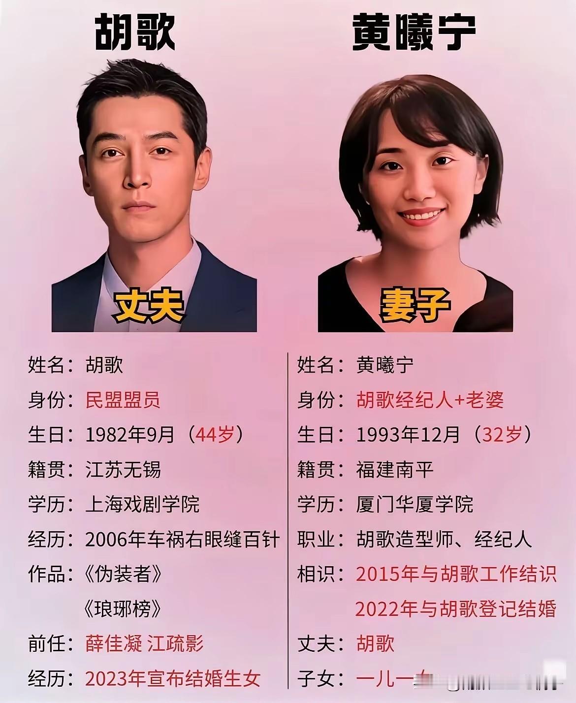 原来胡歌的老婆是她，隐藏得太深了吧！