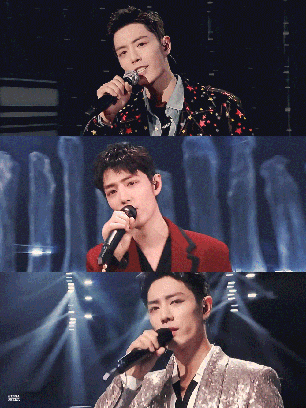 肖战东方卫视🍅跨年晚会：网友：肖战会唱几首歌？林海老师：Three太赞