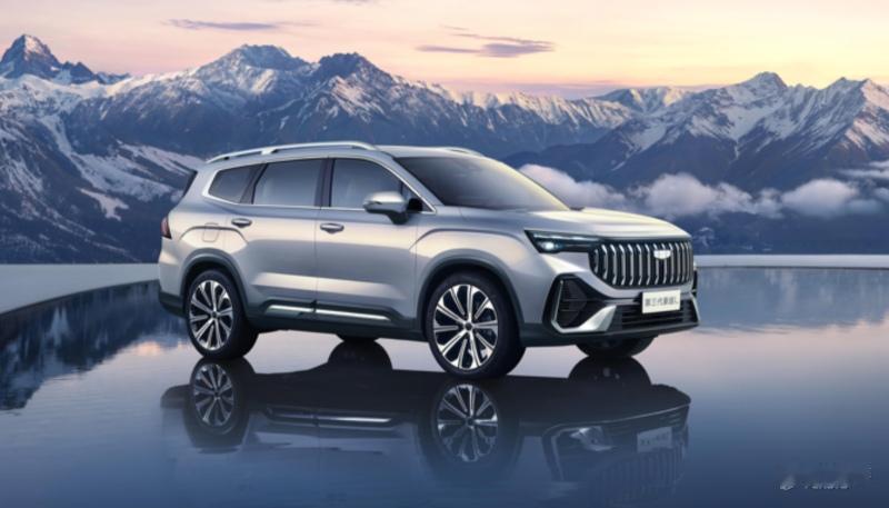 吉利第三代豪越L官图来了！这次改款是“加量”还是“减料”？[吃瓜]-定