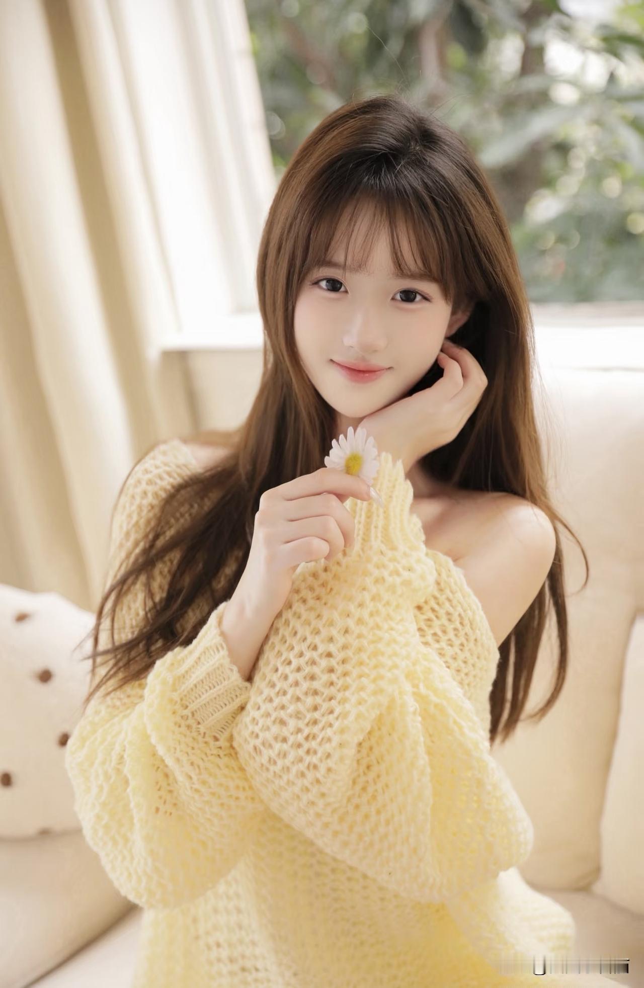 日子平淡好在我喜欢少女风写真照写真温柔美少女