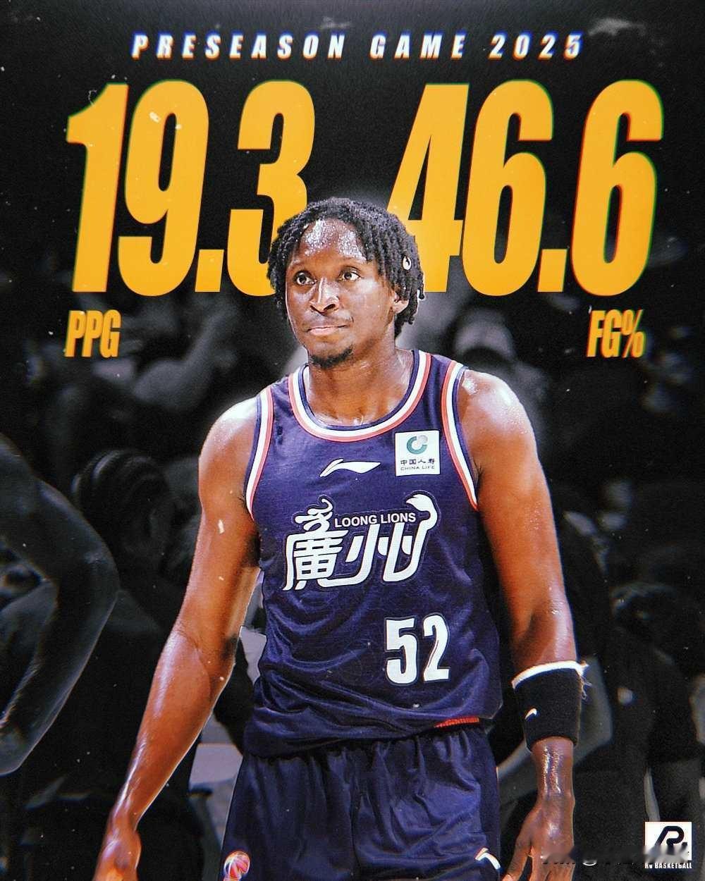 预订CBA最佳外援！奥拉迪波NBA季前赛场均19.3分广州队三场NBA季前赛