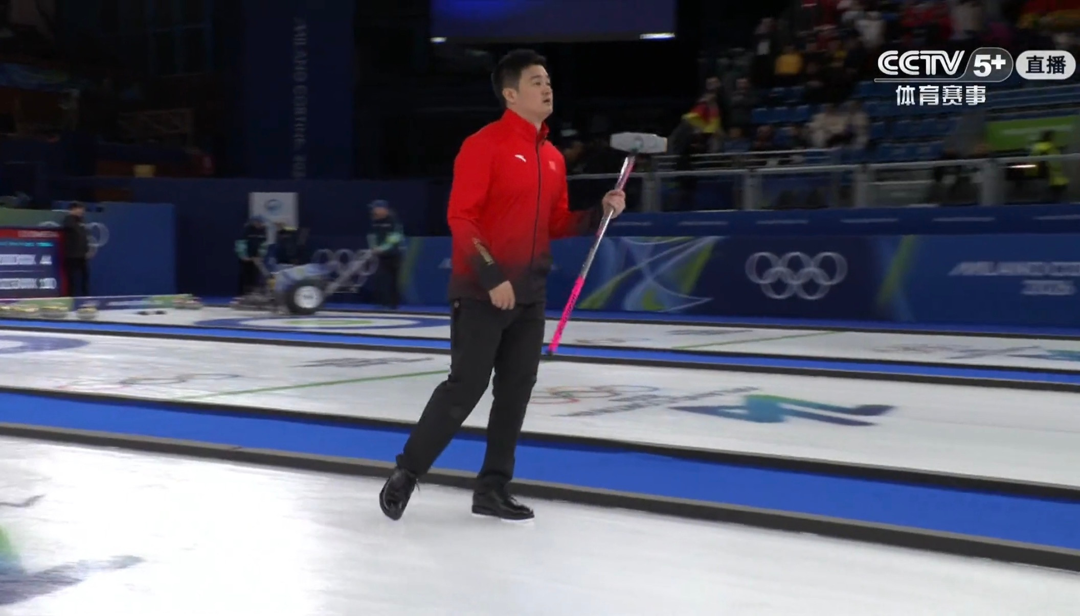 米兰冬奥会冰壶男子团体赛中国队4-6不敌德国，以循环赛2胜7负结束本届冬奥会。