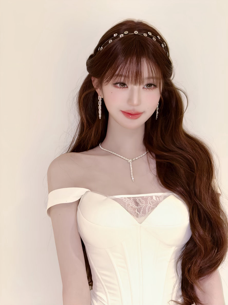 #张元英#我愿为你穿上永恒的白色婚纱🤍#张元英#​
