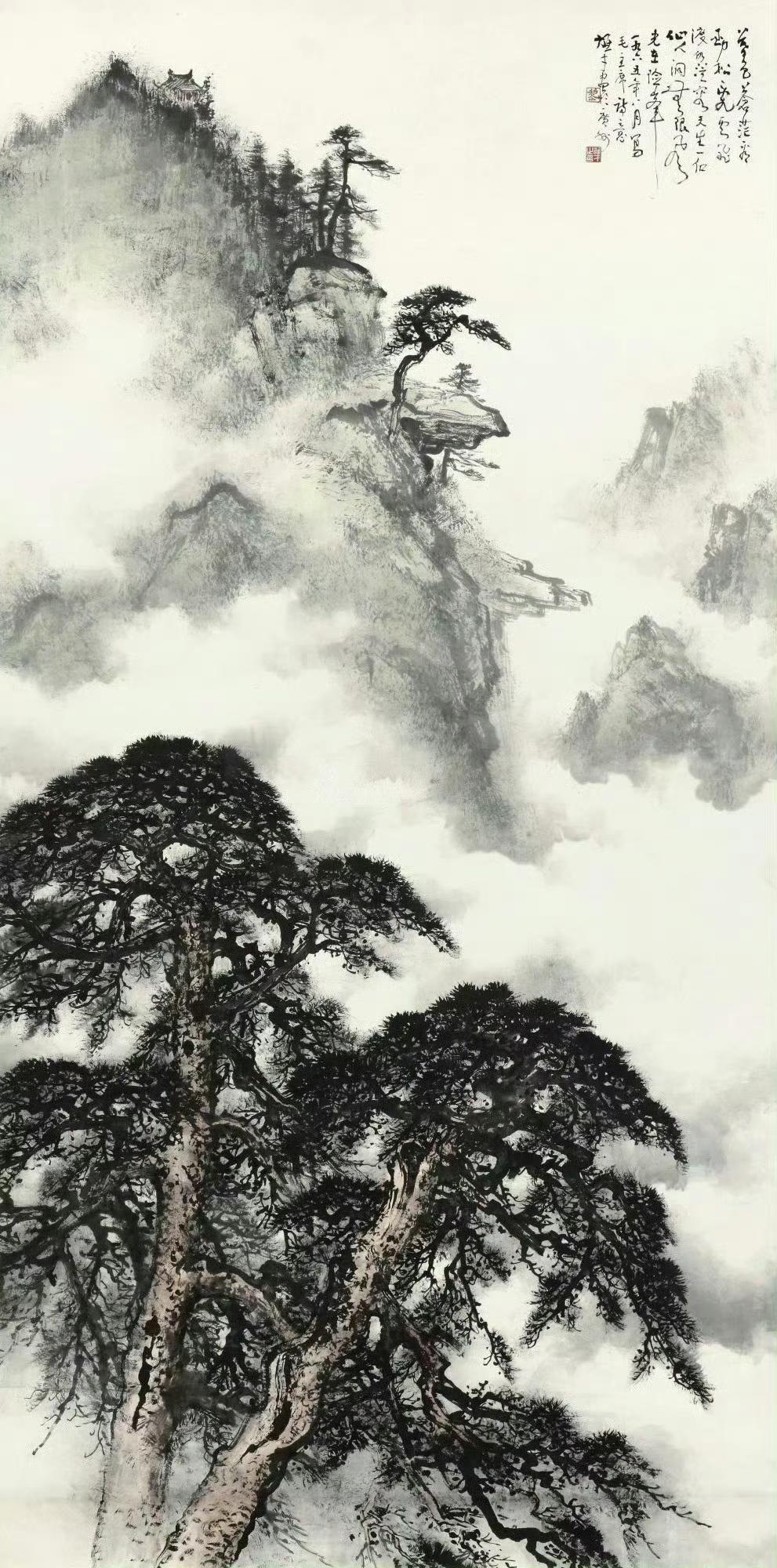 黎雄才山水画欣赏传统文化绘画