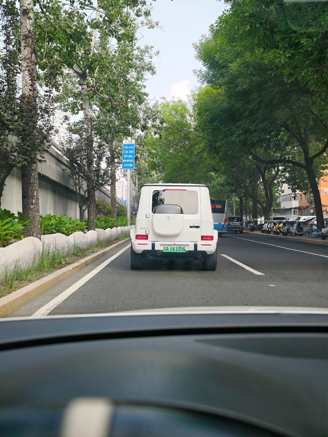 最近运气不错，竟然能遇到两台电G[doge]#你的下一台车#​