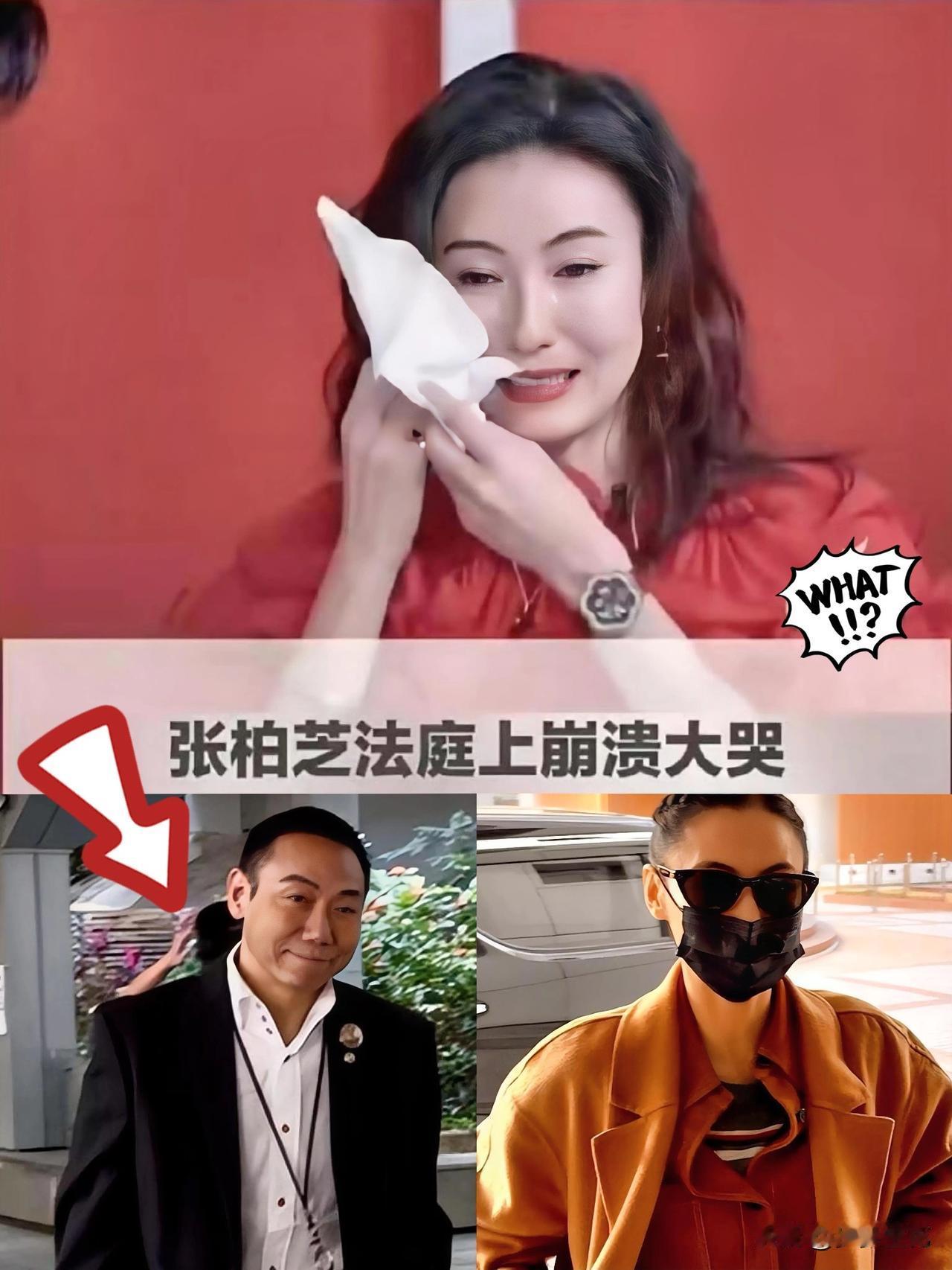 完全没想到这下全国网友都知道了看到张柏芝为千万级合约纠纷庭审崩溃痛哭，