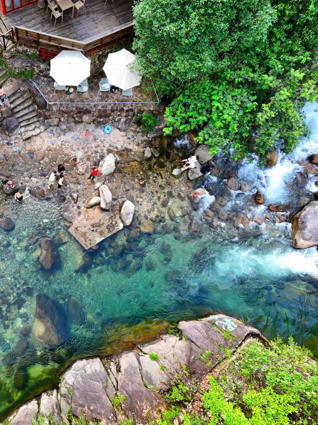 在三清山清凉秘境⛰️可以溯溪玩水的度假酒店
