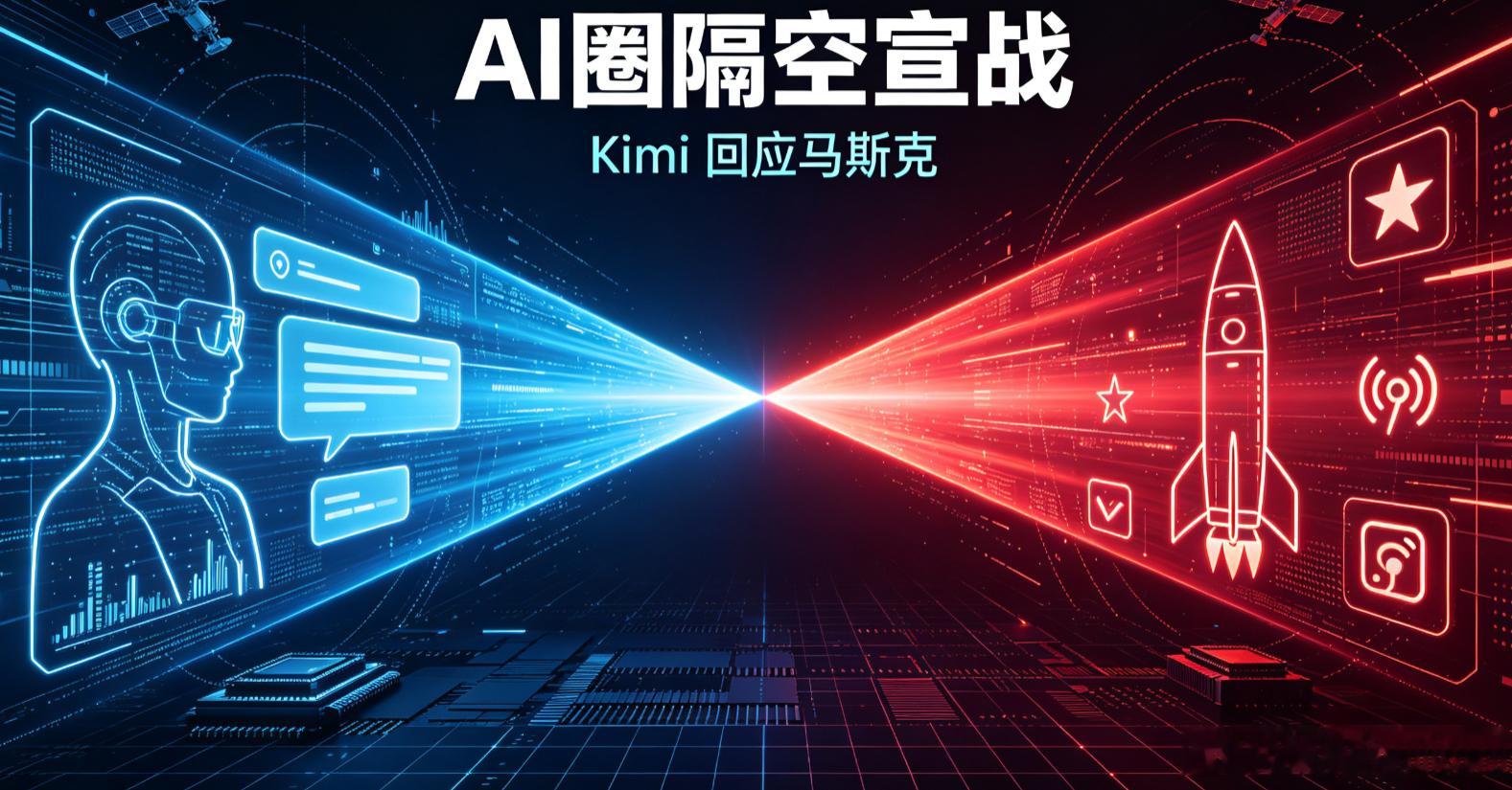 马斯克和Kimi隔空对线了，兄弟们。事情是这样的——7月17日，月之暗面发布Ki