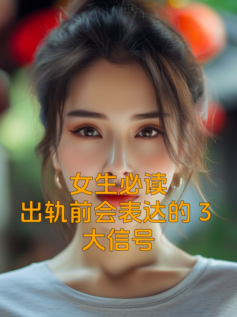 女生必读：出轨前会表达的3大信号