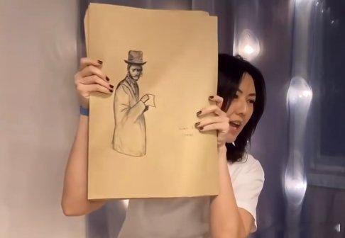 孙燕姿不仅是冷门歌手还是抽象画手孙燕姿也太宝藏了吧！不仅是当年专辑破2000万