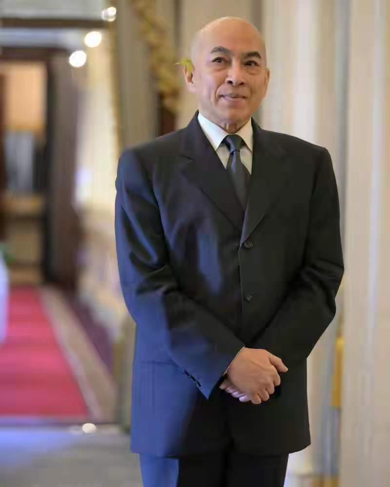 前些天，柬埔寨官方发布西哈莫尼国王因病推迟回柬埔寨的新闻。有博主评论，说洪森亲