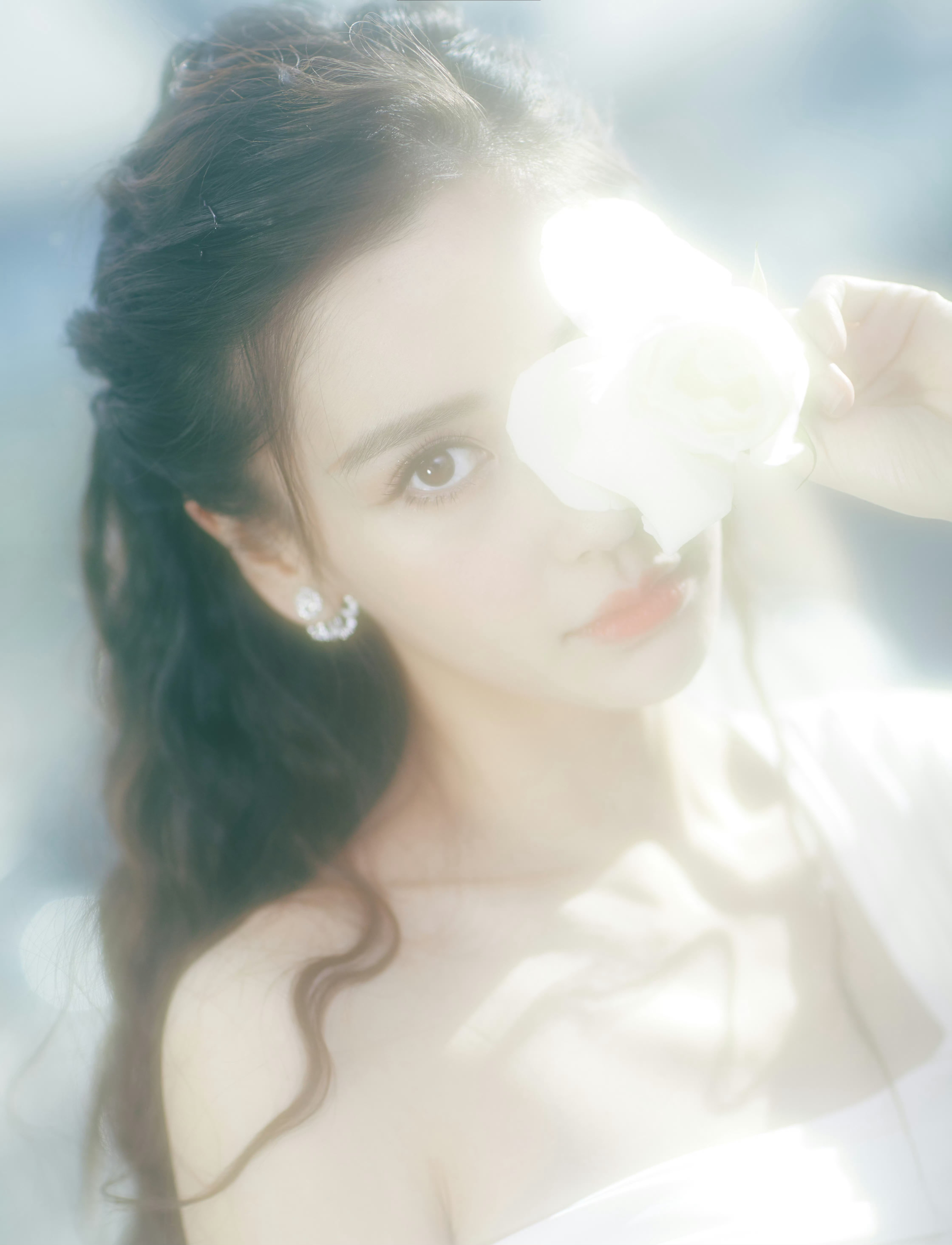 杨颖（263）白月光的朦胧美Angelababy面部提亮