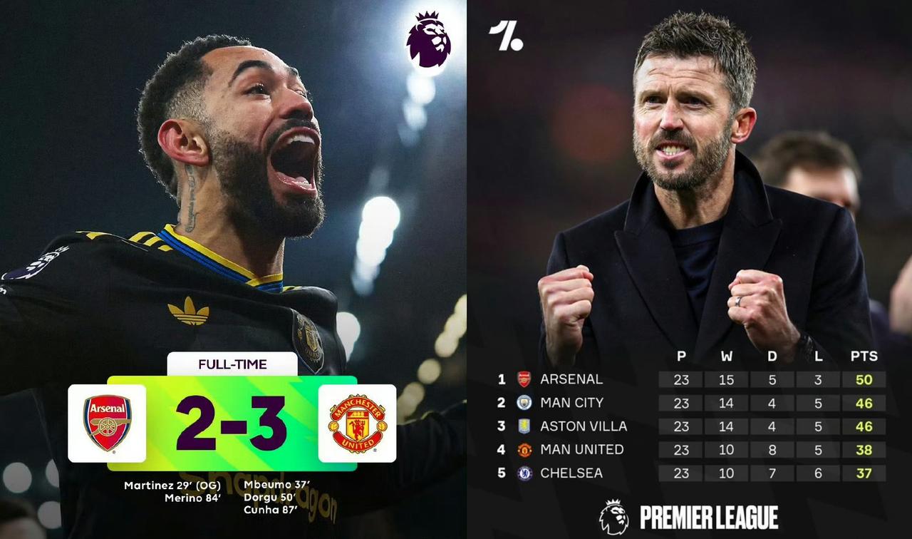 没想到那支红魔又回来了，卡里克新官上任三把火，刚烧完蓝月亮，又把兵工厂给烧了，换