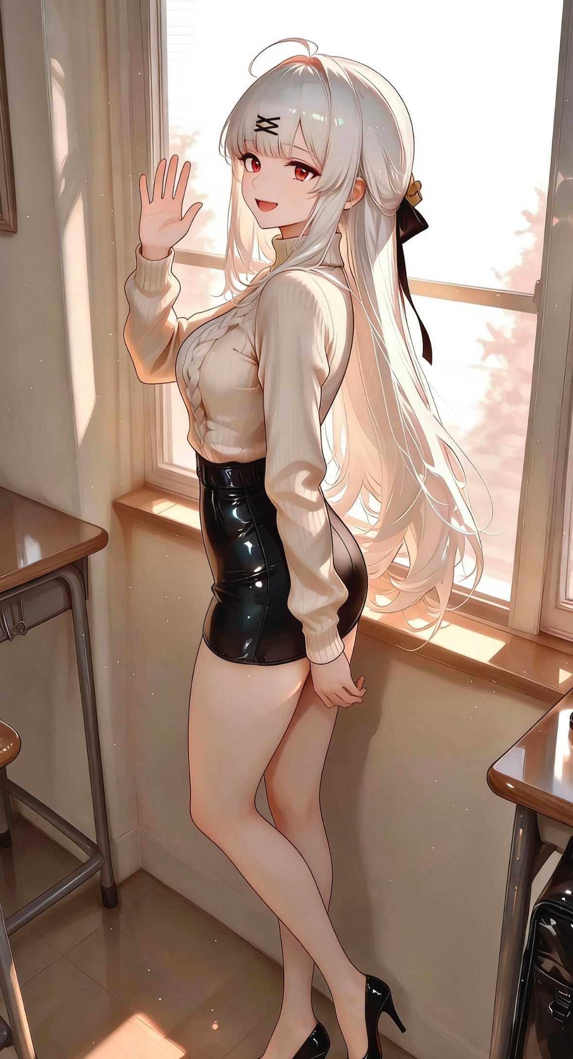 谁的校园青春里没有这样一位白月光呢！动漫点评团海外动漫名场面