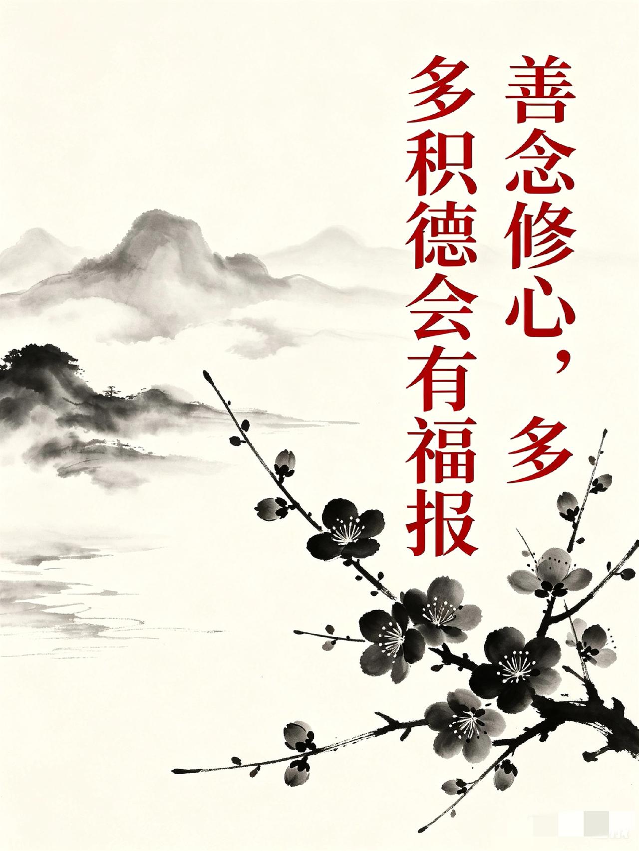 一个家族里出了个善念修心的人，往往是祖上积德，此人必有大福报老祖宗常说：积