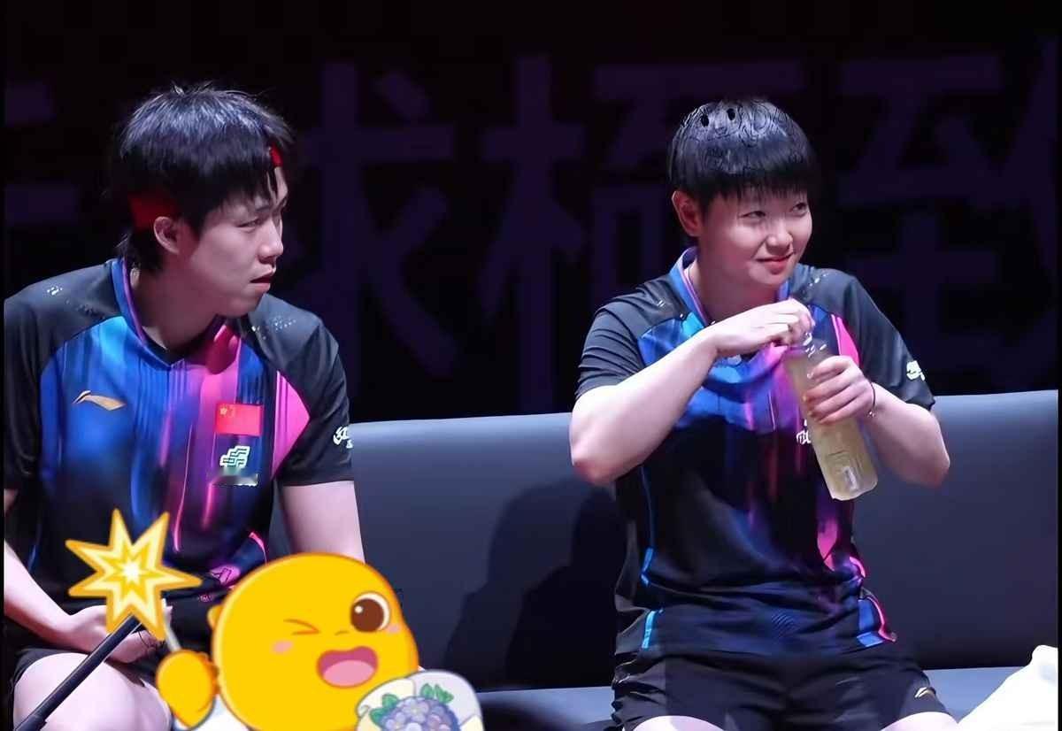 王楚钦说，跟他们打，谁都不好打。这话从他嘴里说出来，有点意思。他是国乒混双的