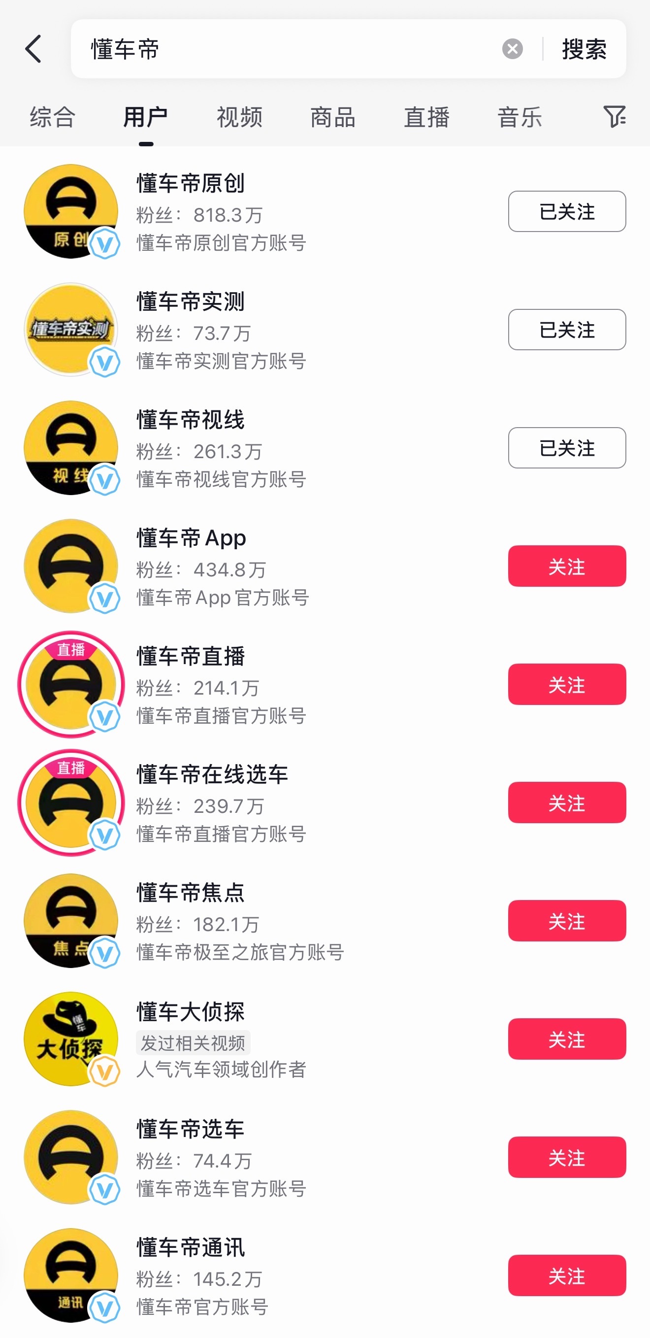 懂车帝删视频抖音有N个懂车帝的账号，我印象中，之前尊界V800刹车的视频