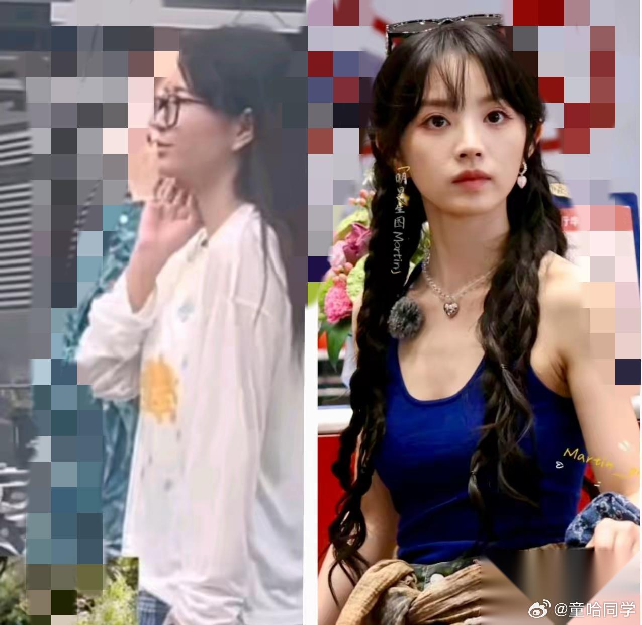 田曦薇现在最大的问题吧，其实真不是演技差，是她素颜出街的频率高得离谱，一点偶像包