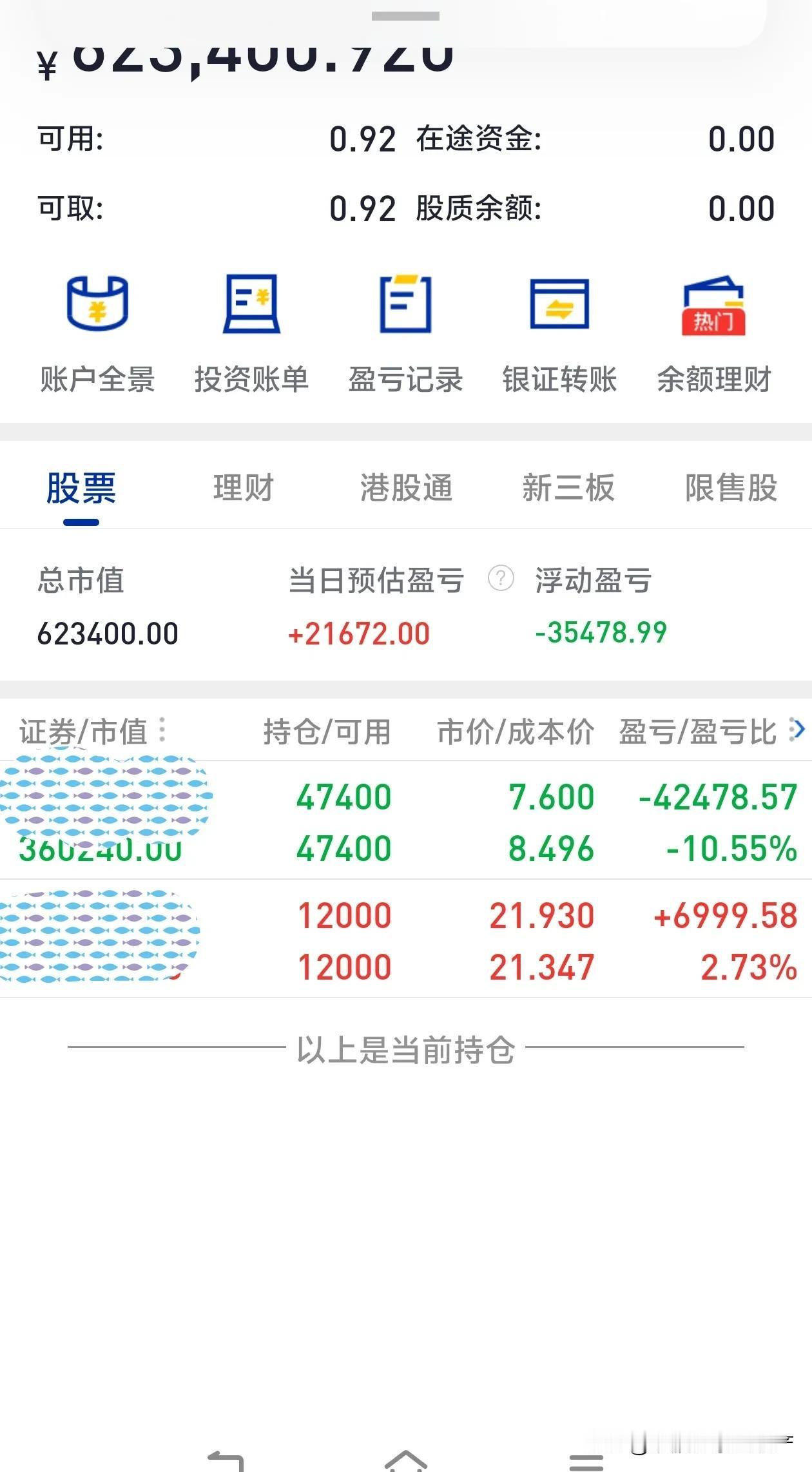 股票和期货都有风险。股票慢慢回本，期货慢慢亏钱，觉得股票安全很正常。从我投资成