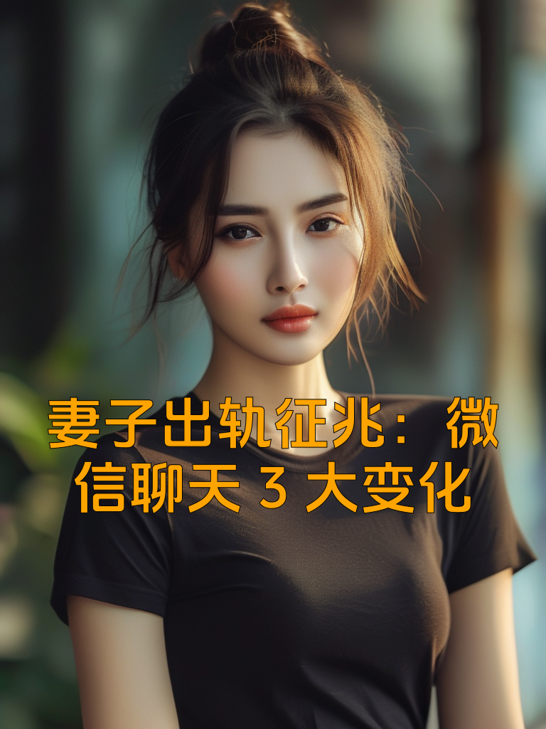 妻子出轨征兆：微信聊天3大变化