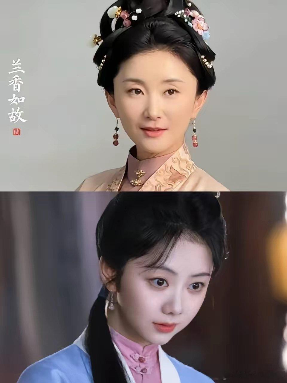 15年前同在《甄嬛传》里演小主，15年后一个还演少女，一个已经演母亲了要说《兰香