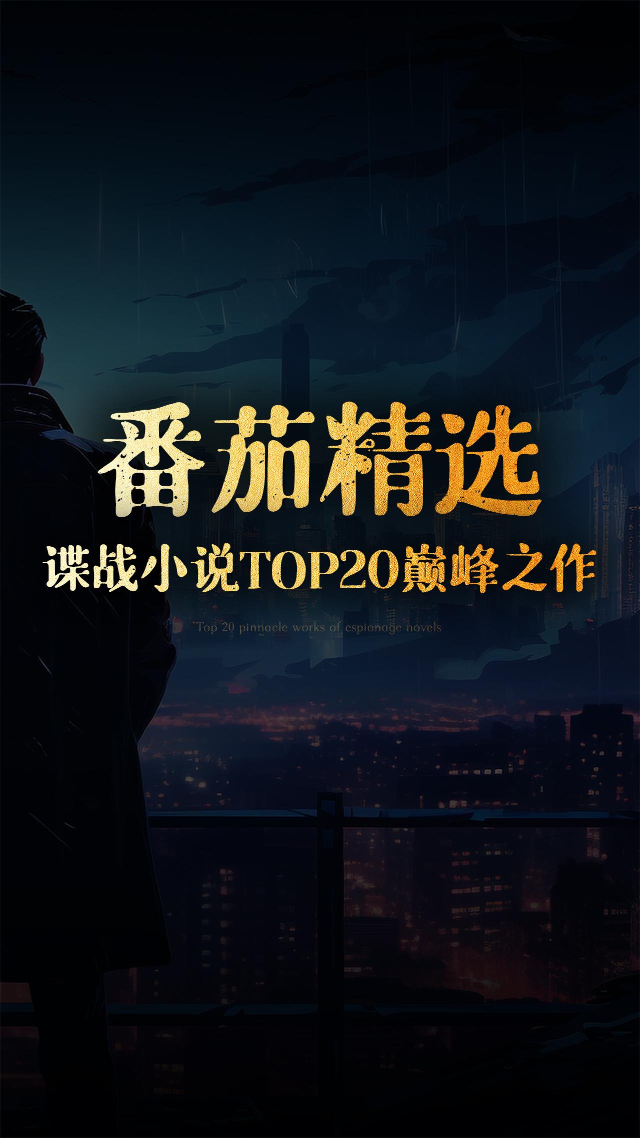 番茄谍战小说TOP20巅峰之作！