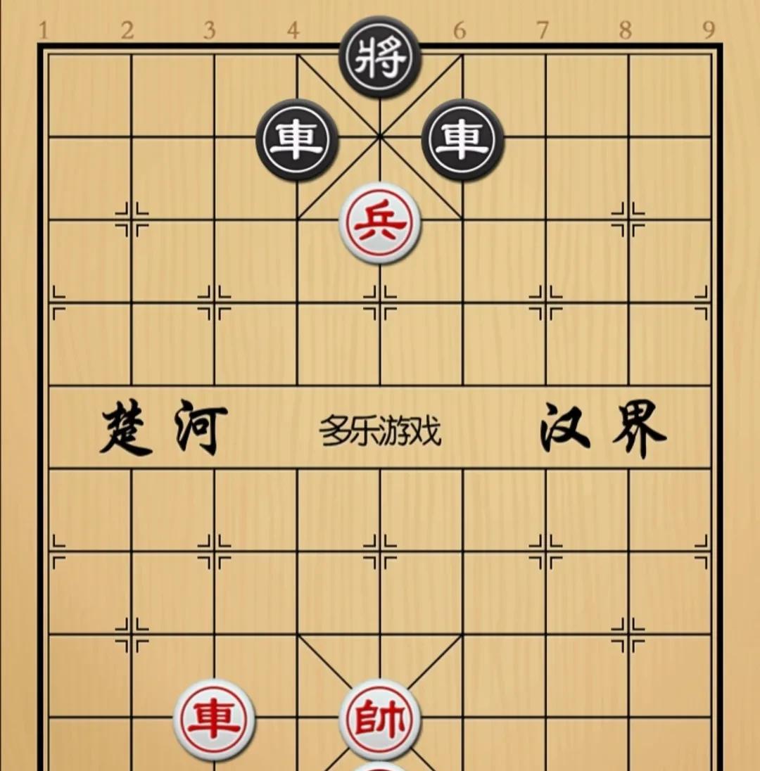 象棋：子力不多麻烦不小脑袋不干冒烟都不算一回如图红先手！黑方双肋車，看上去