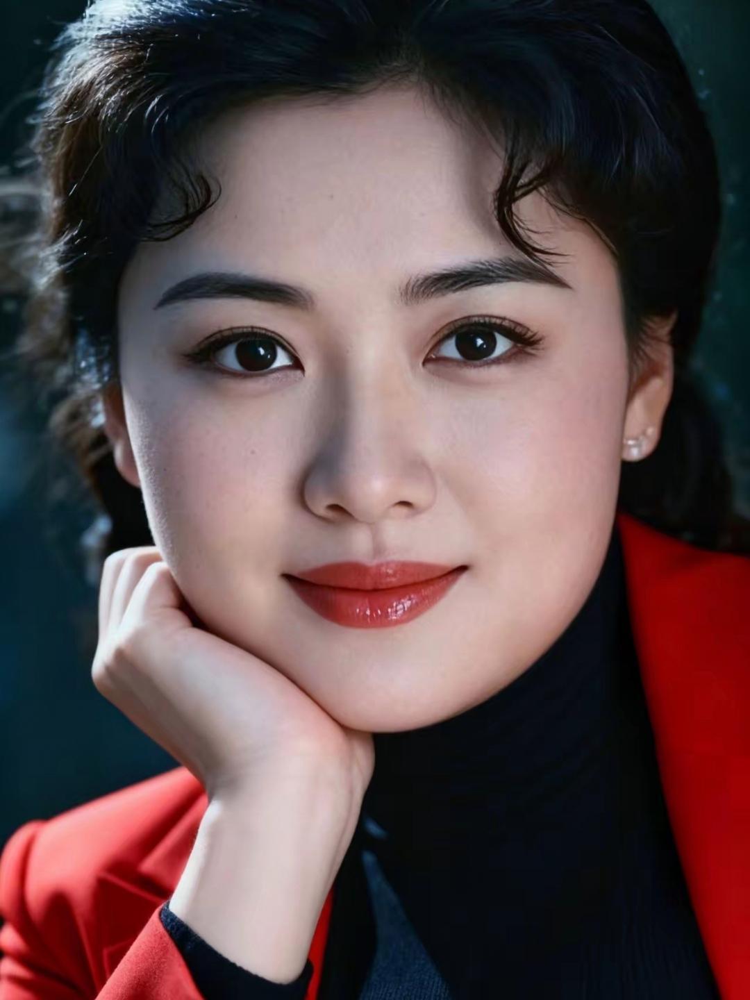 笑容甜美，气质优雅。