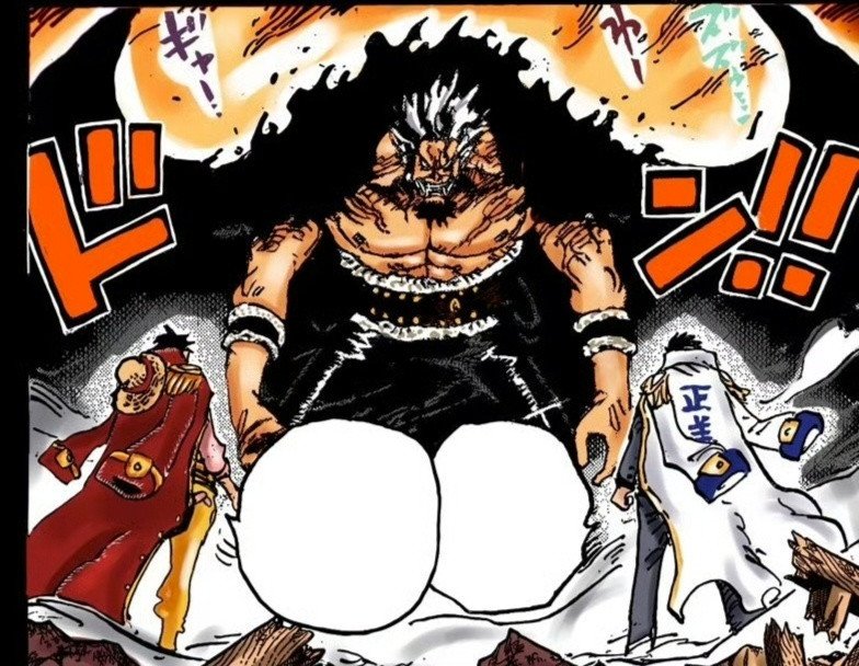 罗杰邀请卡普加入海贼团！卡普拒绝了！据补充情报:罗杰联手卡普大战洛克斯！战斗期间