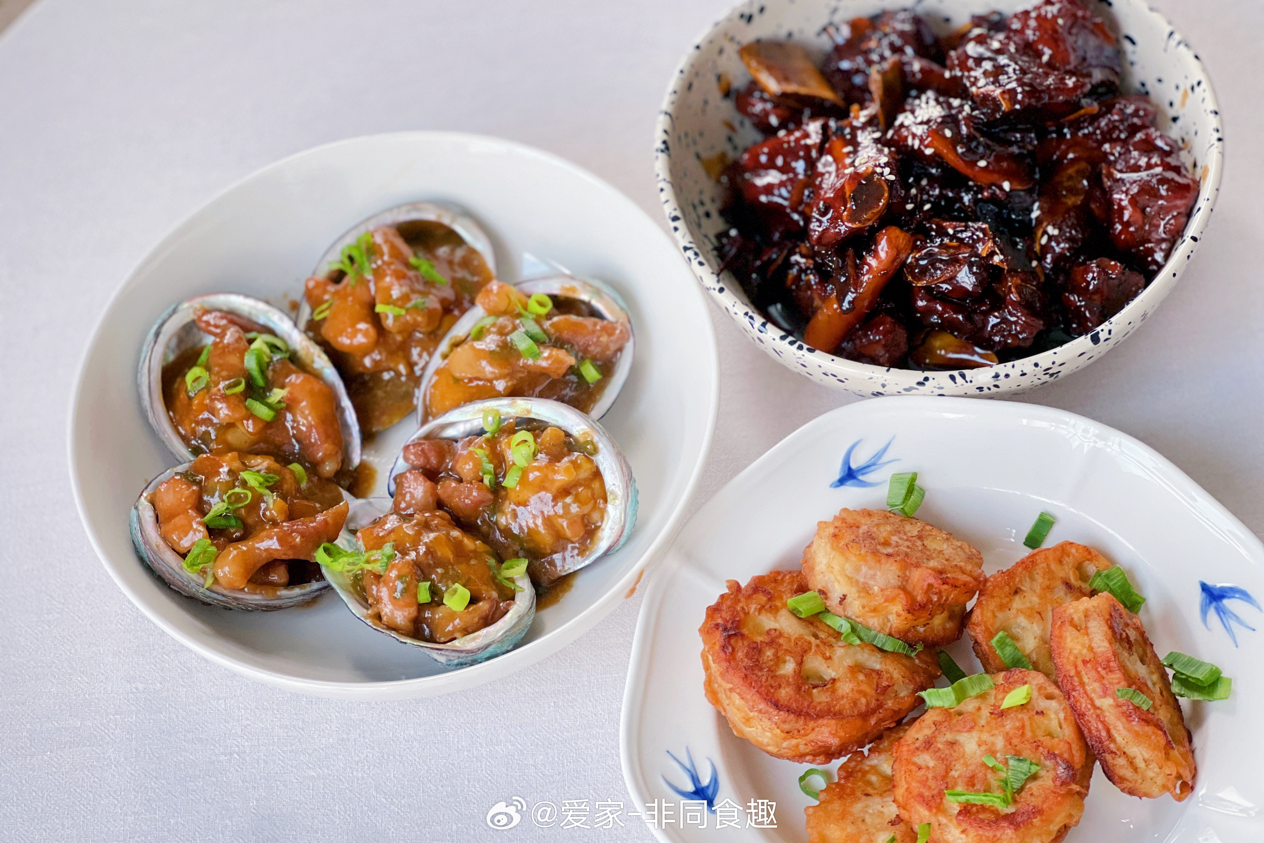 午餐伪减脂餐2322Day周3好小朋友回家，午餐就任务艰巨了第一次尝试10分钟快火烧鲍鱼，超嫩，蒜香