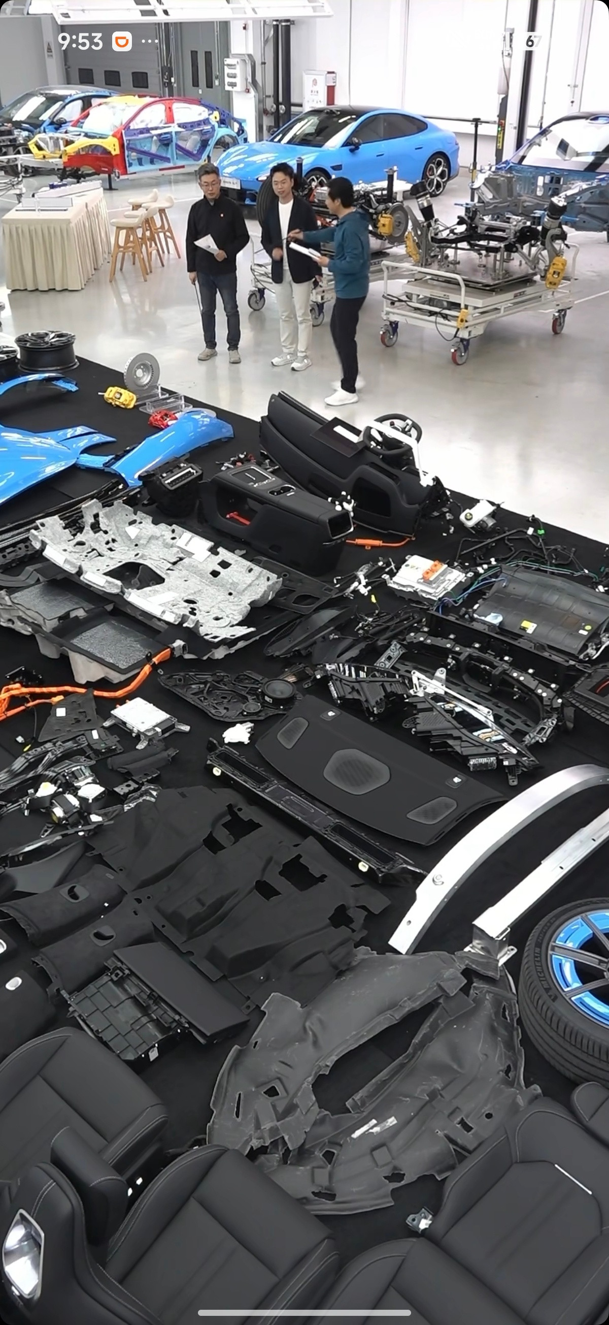 我滴妈，新SU7拆完之后真壮观