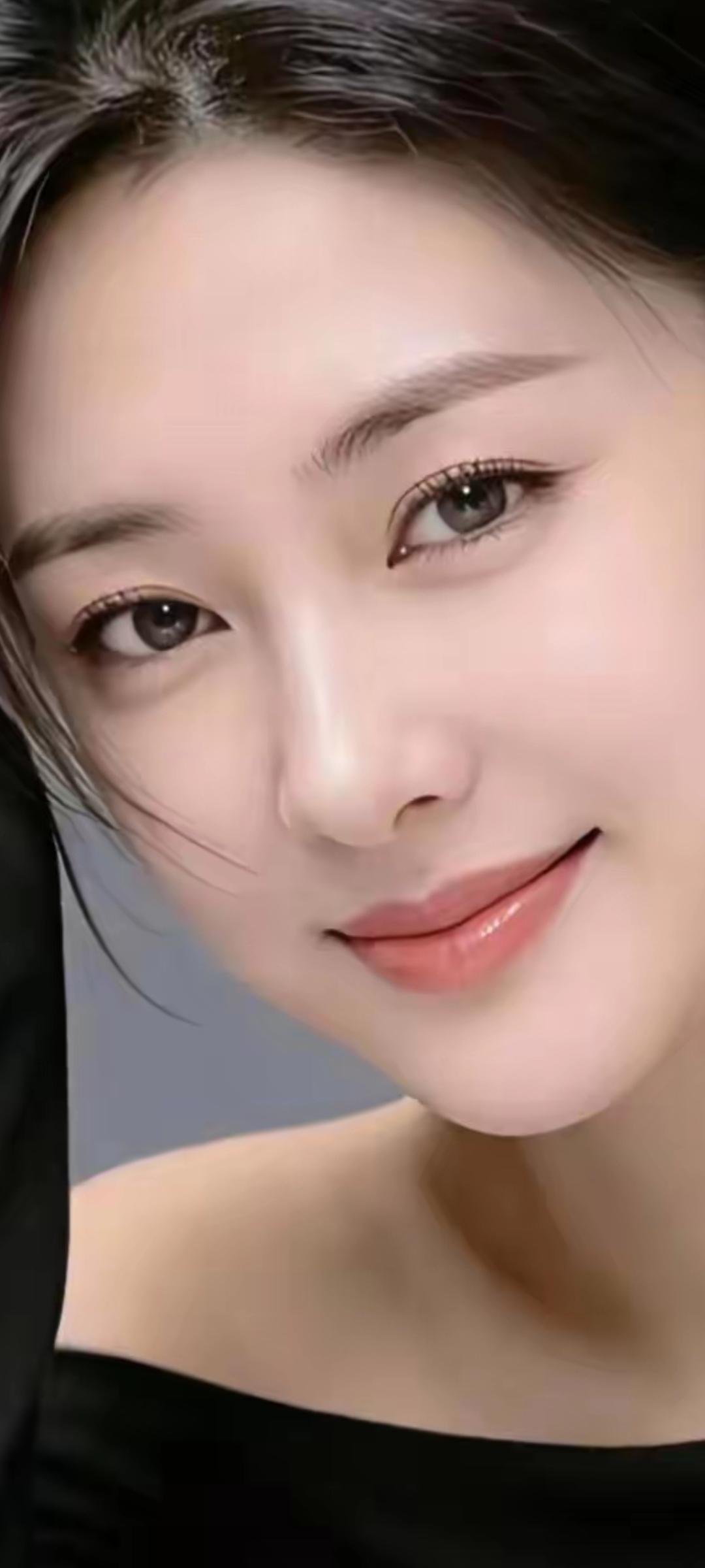 温柔甜美的微笑，散发着自然的光彩！🌟✨