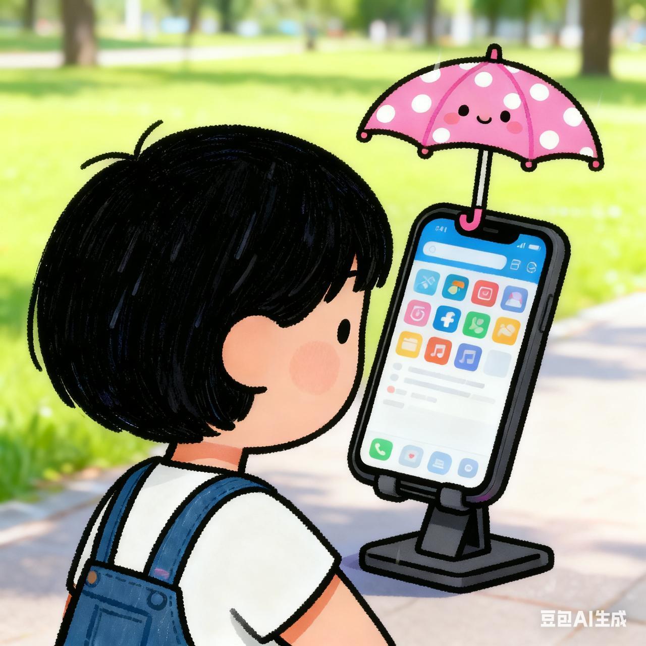 现在的人都离不开手机了，看手机的方式也是五花八门。晚上路过一家店铺，看到认识