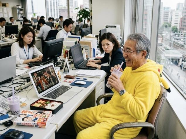日本职场有一种很奇怪的现象：一个员工如果没能力、没业绩，甚至已经不适合岗位，公