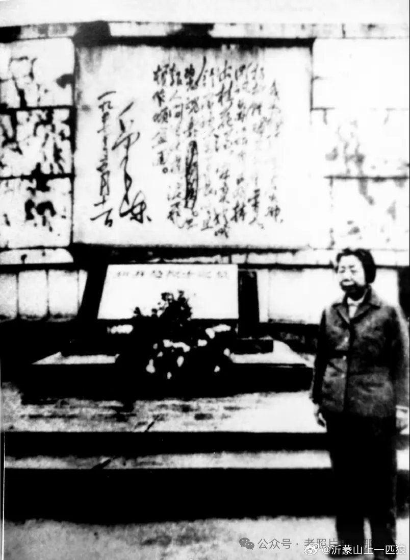 【1977年5月8日，邓颖超遵照毛主席的遗愿，亲临板仓为杨开慧烈士扫墓】197