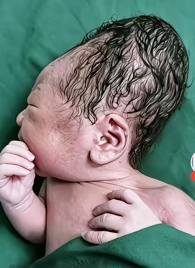 经历痛苦顺产新生婴儿的头都长这样吗能不能悄悄的告一声我小姨生的这孩子头长得太