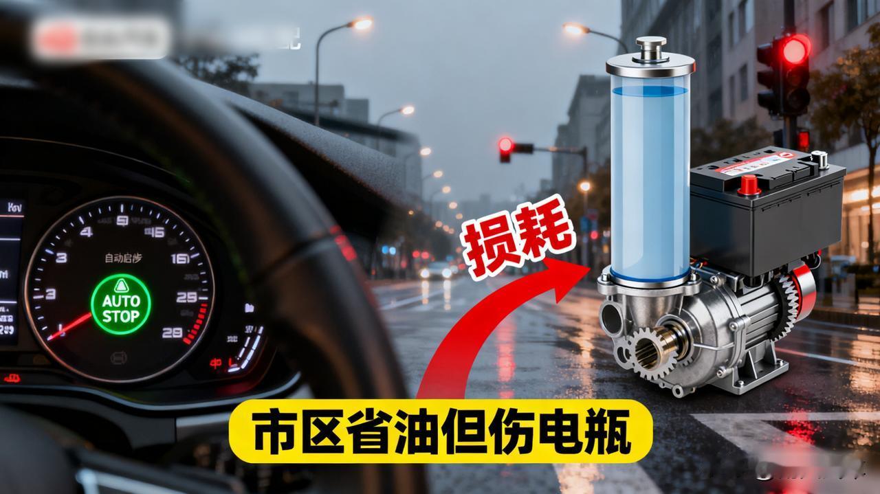 自动启停功能到底省不省油？修车师傅说了大实话等红灯时发动机自动熄火，这个功能
