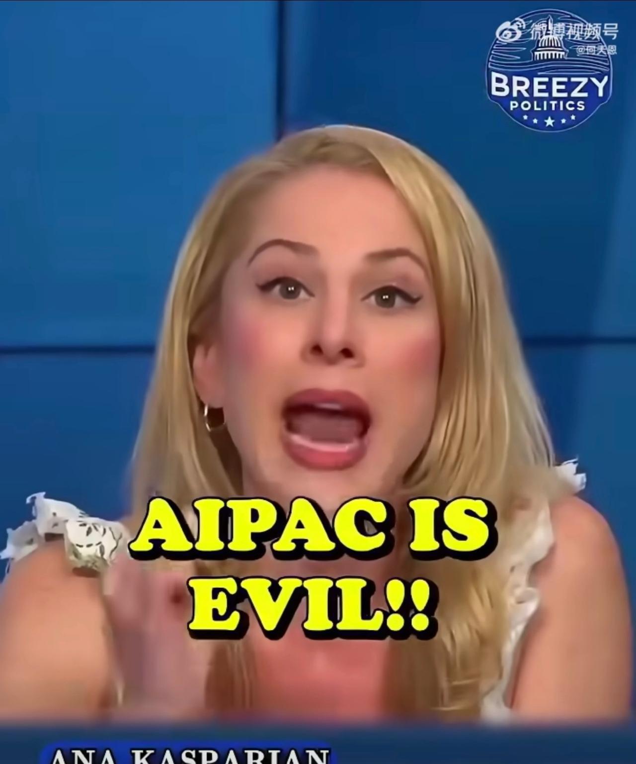美国记者安娜·卡斯帕里安要求美国要回援助以色列的数百亿美元！近日，美国记者安娜